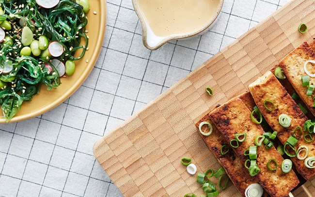 Grøn Delemad Japan Tofu