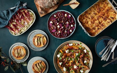 Bestil vegetarisk buffet menu fra Meyers