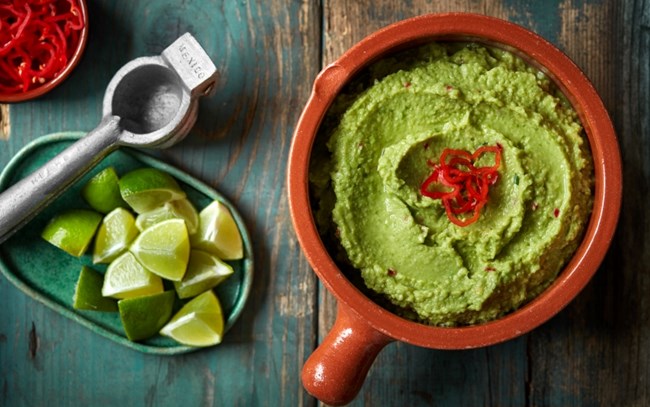 Guacamole til gæstemaden fra Meyers