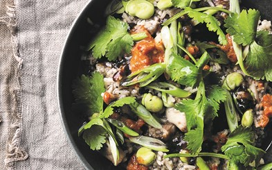 Opskrift på congee asiatisk risgrød