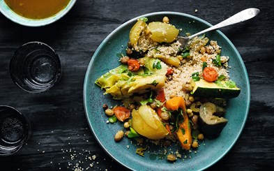 Opskrift på couscous med grøntsager