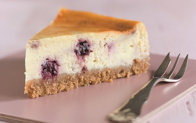 Cheesecake med bær og lime fra Meyers Konditori