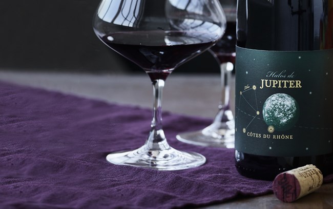 julefrokost vinmenu halos jupiter cotes du rhone