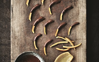 Julekonfekt med appelsin og chokolade