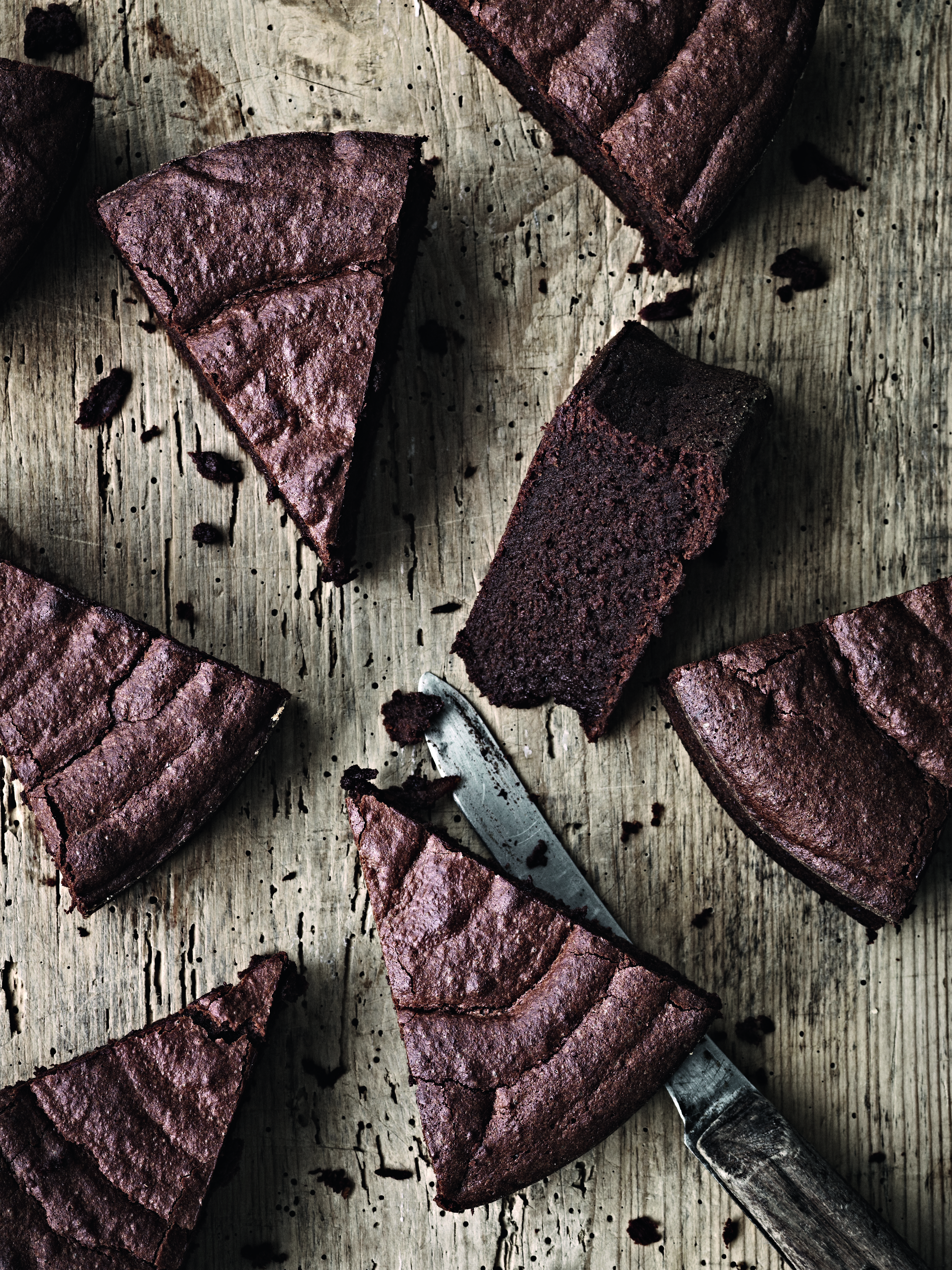 Orange chokoladekage 