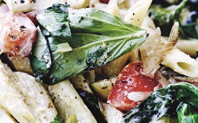 Sensommer pasta
