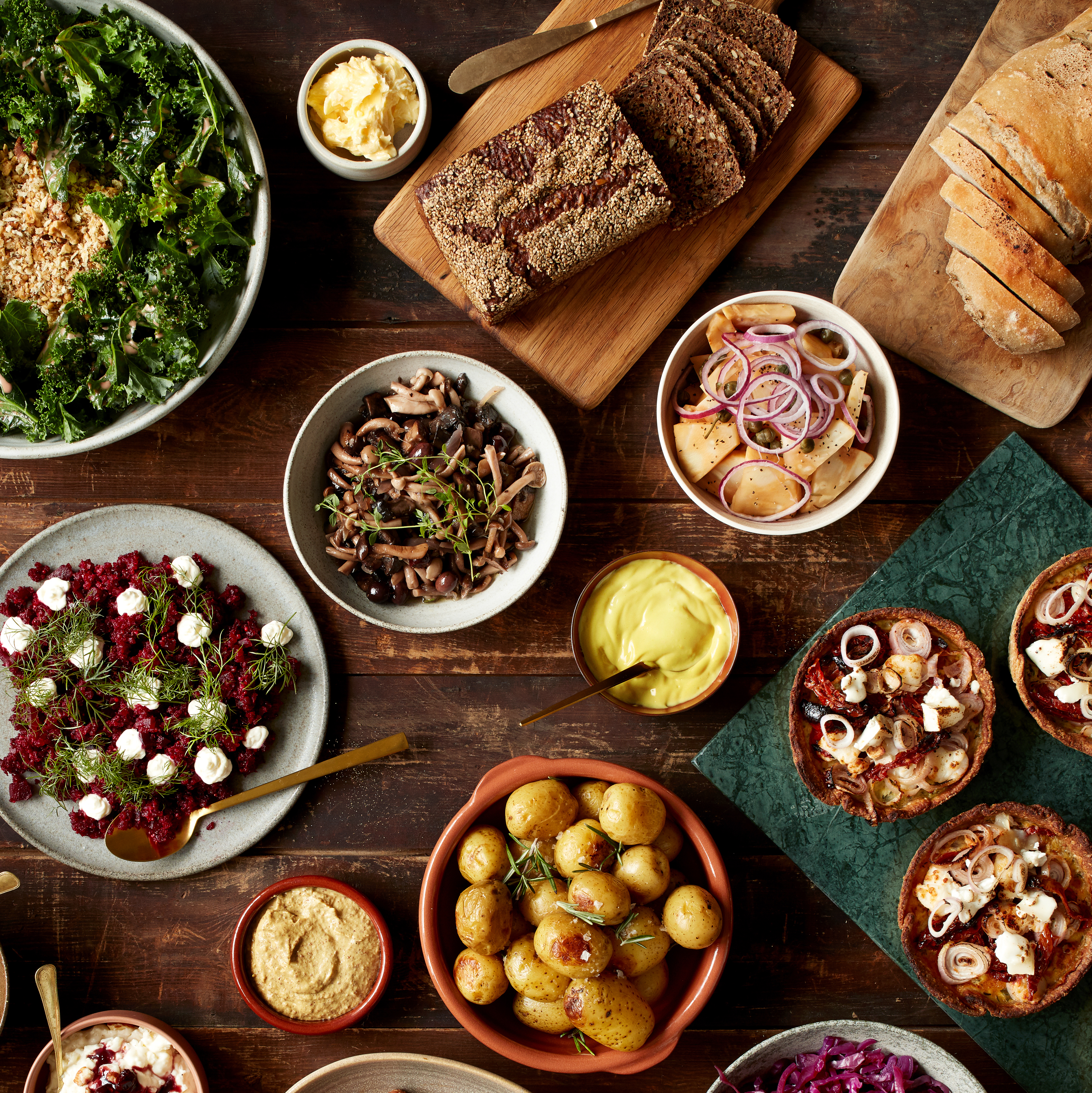 Vegetarisk Julefrokost 2020