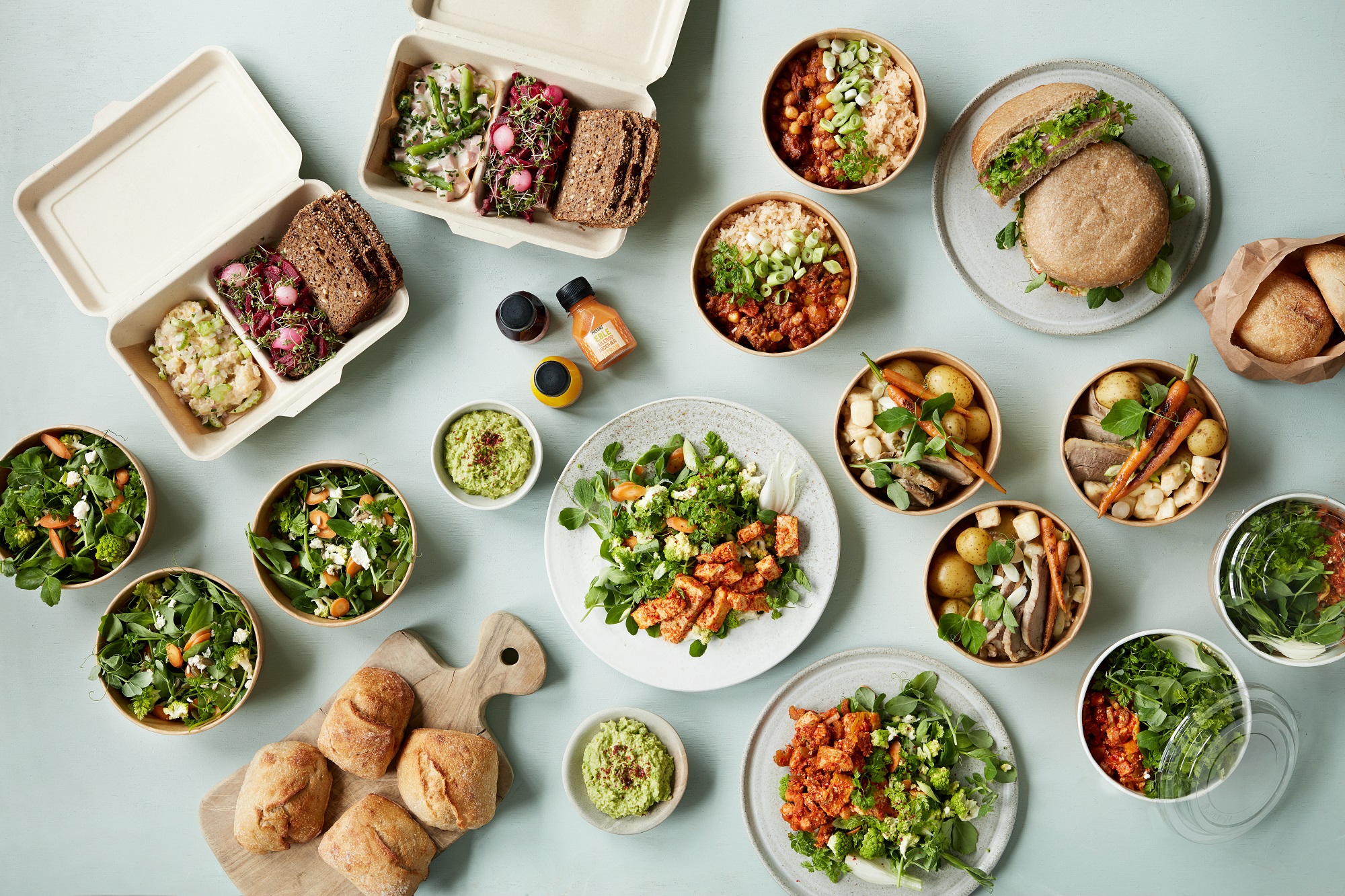 Portionspakket frokostordning