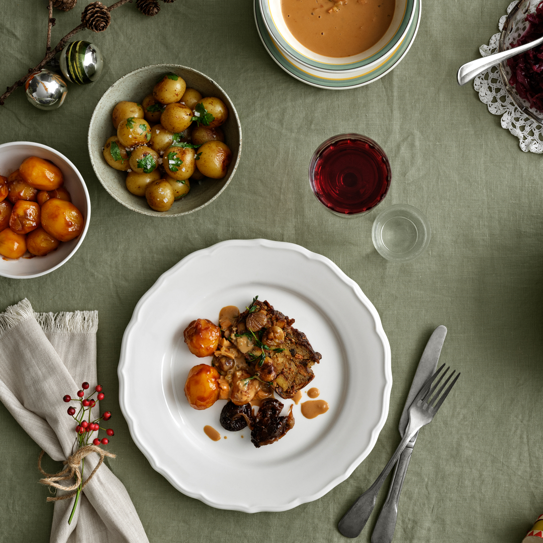 Vegetarisk juleaftensmenu