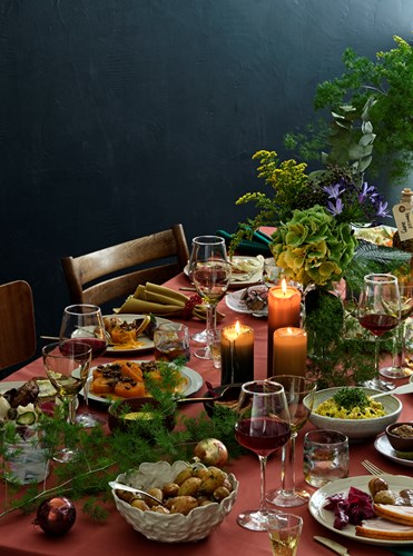 Julefrokostbord