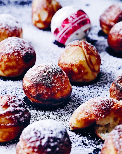 Æbleskiver med kardemomme